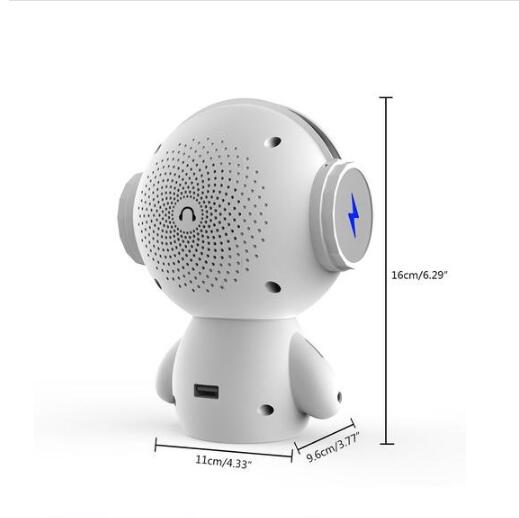 Fruitron cute mini robot speaker bluetooth
