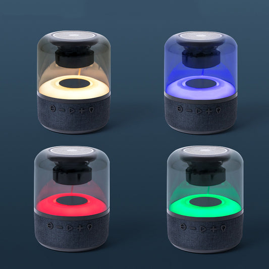 Altavoz Bluetooth inalámbrico táctil ligero de cuatro colores