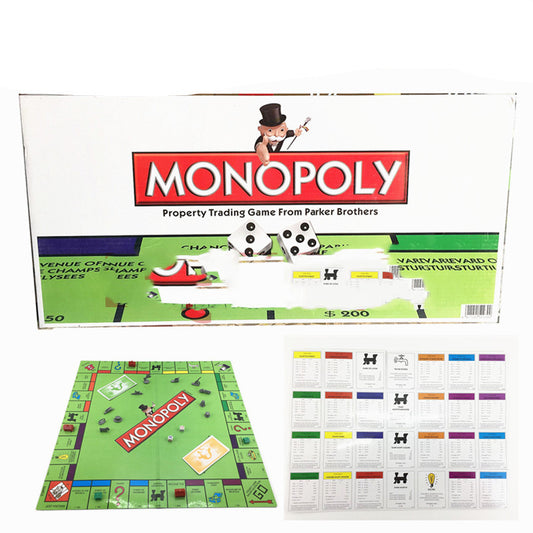 🎲 Classic Monopoly Game Board 🎩