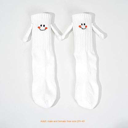 Magnetic Hand-holding Socks For Boys And Girls Tube Socks