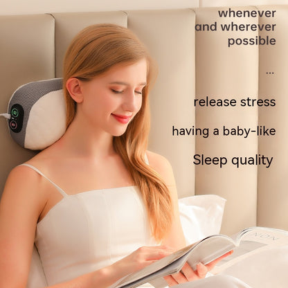 Almohada de masaje cervical Cojín eléctrico para el hogar