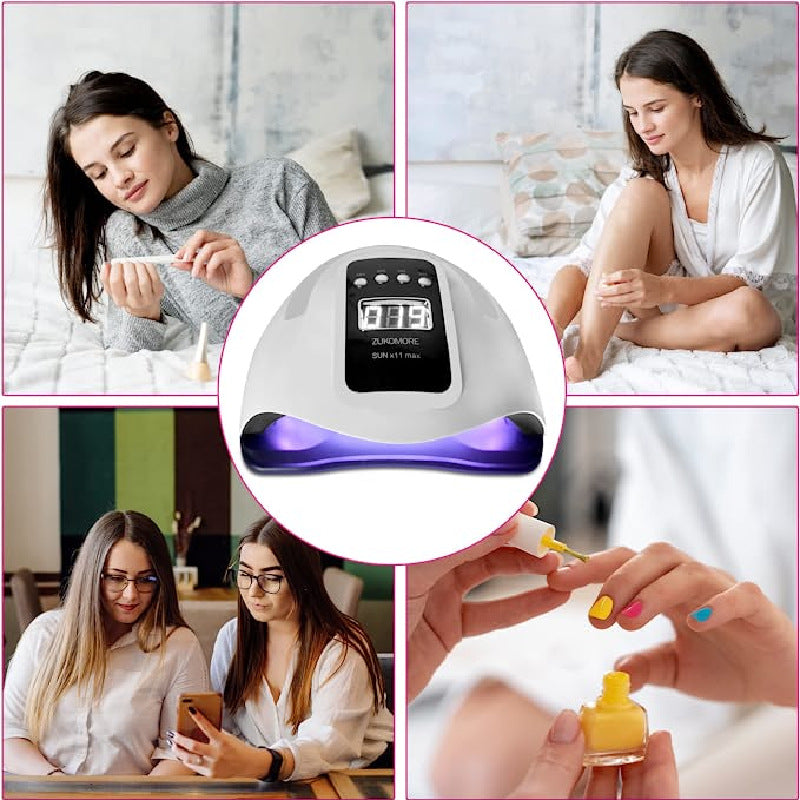 280W High Power Hot Nail Heating Shop Intelligent Induction UV Lamp
