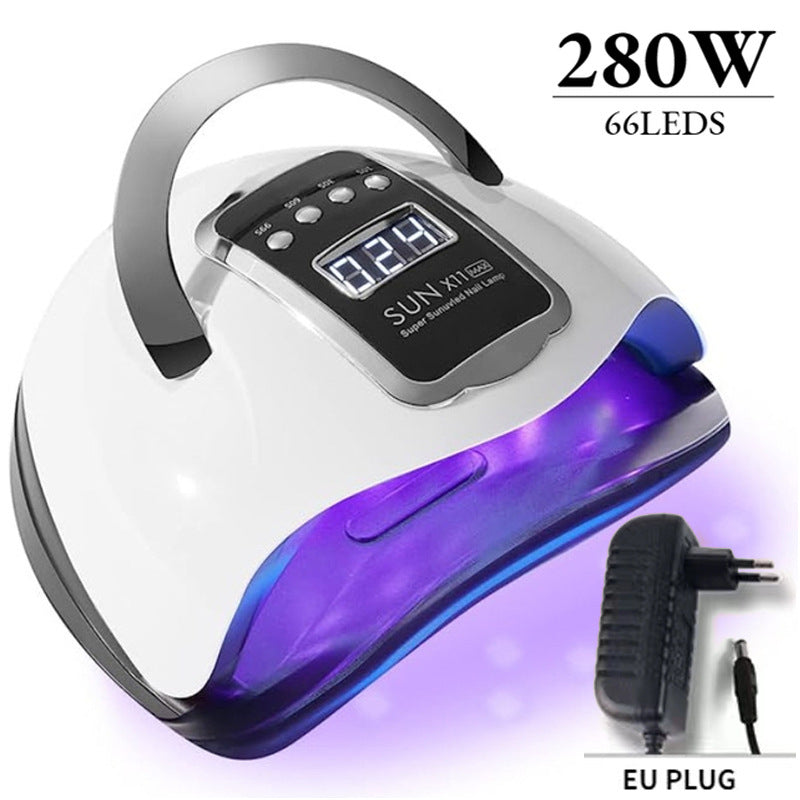 280W High Power Hot Nail Heating Shop Intelligent Induction UV Lamp