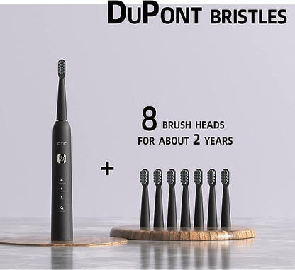 Electric Toothbrush For Adults 8 Brush Heads Toothbrush 🦷 🦷