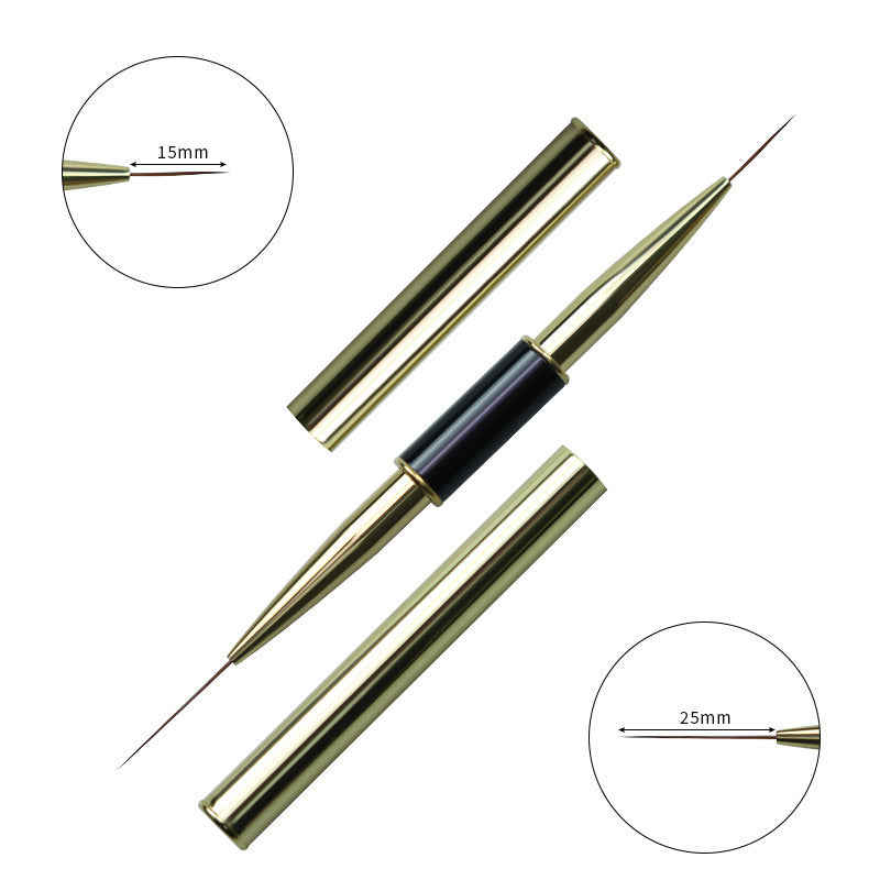 Double-ended Nail Art Stripes Line Liner DIY Brush