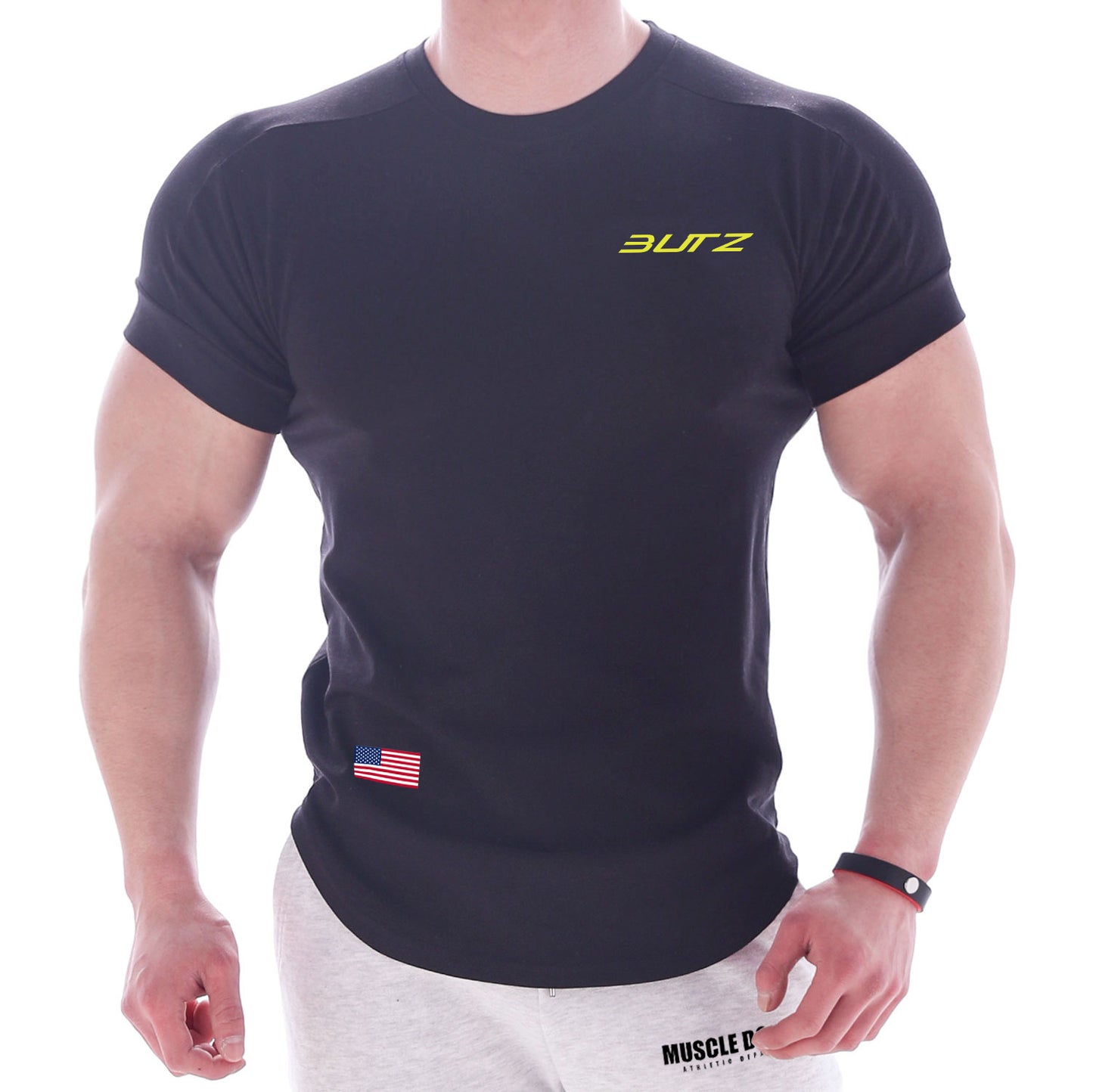 Quick-drying Workout Short Sleeve Men's T-shirt