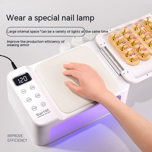 Wear Armor Hand Pillow Manicure Machine UV Lamp